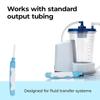 30 Pack Female External Catheter System with Suction for Women Soft, Comfortable Fit, Non-Invasive, Compatible with Popular Suction Devices-D1 view 4