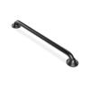 12 inch Grab Bar for Bathroom, Curl Grip, ADA Safety Grip Assist Shower Rail for Elderly and Seniors, Stainless Steel, Semi-Gloss Black view 1