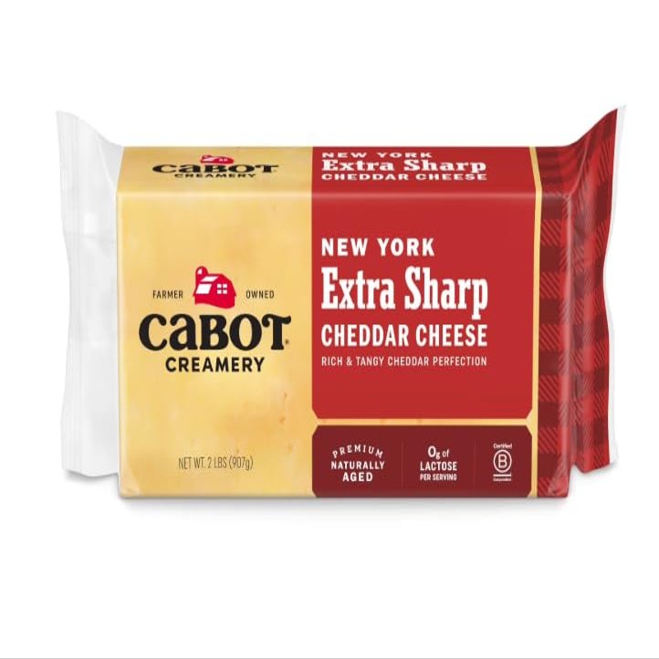 Extra Sharp Cheddar Cheese 2 lbs.