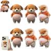 12pc 3D Shiba Inu Dog Belly Stickers,Super Soft Silicone Dimensional Belly Anti-Collision Sticker,Cute Cartoon Big Bellys Puppy Cushioned Protectors Stickers for Phones,Cars & Home Use (6c) view 1