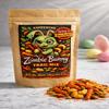 Kepperton Zombie Bunny Trail Mix - Spicy Easter Snack Mix with Peanuts, Roasted Pepitas, Red Hot Churritos, Cashews - Novelty Bunny Gift, Springtime Treat, Snack Pouch view 2