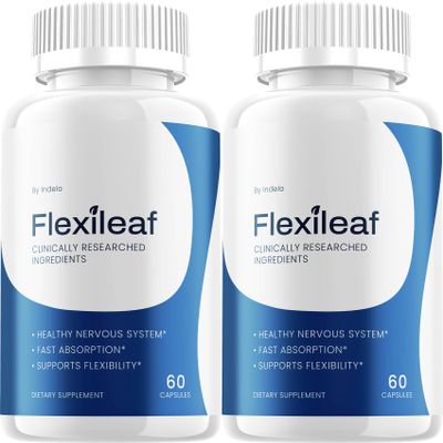 (2 Pack) Flexileaf Capsules Advanced Formula Supplement for Daily Health Support (120 Capsules)