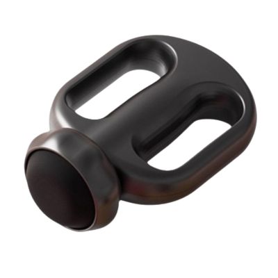 BMXCY Portable Plastic Massage Gun with 9 Speeds and 8 Massages Heads Whole Body Deep Tissue Back Massager Silent Brushless Motor Powerful(Black)
