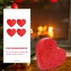 Abaodam Heart-shaped Chocolate Storage Boxes 4pcs, Small Crimson 10-compartment Boxes for Valentines and Mothers Day, Paper Packing Containers view 2