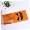 ARTSEWPLY Halloween Pumpkin Candy Storage Bags 240pcs (2 Packs of 120pcs) with Tie Wires, Plastic Wrapping Pouches for Treats, Party Favors, and Festival Packaging view 3