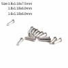 1000pcs Eyeglass Single Rivets Single Metal Pin for Eyeglass Hinges Or Temples Glasses Parts Replacement(1.6X1.18X6MM) view 4