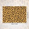 Leopard Print Edible Image for Cake11.02x7.64in/28x19.4cm Cheetah Cake Topper Wrap StripsGlutinous Rice Paper Borders for Women's Birthday Party Decoration Supplies view 2
