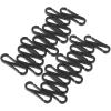 Beatifufu 100pcs Black Plastic Mask Hanging Hooks Strap Extenders with Buckles 31x9mm Anti-Lost Rope Accessories for Outdoor Sports and Daily Use view 1