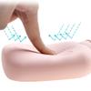 MOPFOL 500ml Silicone Hot Water Bottle with Knitted Cover Leak-Proof Portable Reusable Hand Warmer for Home Warmth and Travel(Pink) view 3