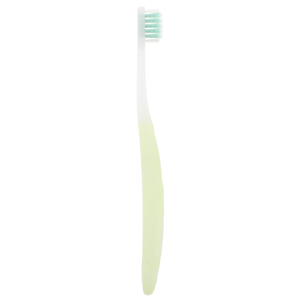 PRETYZOOM Adult U-Shaped Toothbrush for Braces with Soft Bristles, Plaque Remover Gum Brush for Cleaning and Care, Green Manual Toothbrush for Brackets and Wires