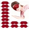 12PACK Silky Sleep Masks Satin Eye Mask Silk Eyes Cover for Sleeping Blackout Eyeshades Soft Blindfold Travel Nap Gifts