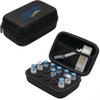 Bonie Bliss 15 Slots Insulin Vial Case, Peptide case for Fridge, Vial Protector Case, Peptide Holder, Standard 3ml and 10ml Vial, Black view 1