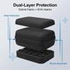 Bonie Bliss 15 Slots Insulin Vial Case, Peptide case for Fridge, Vial Protector Case, Peptide Holder, Standard 3ml and 10ml Vial, Black view 2