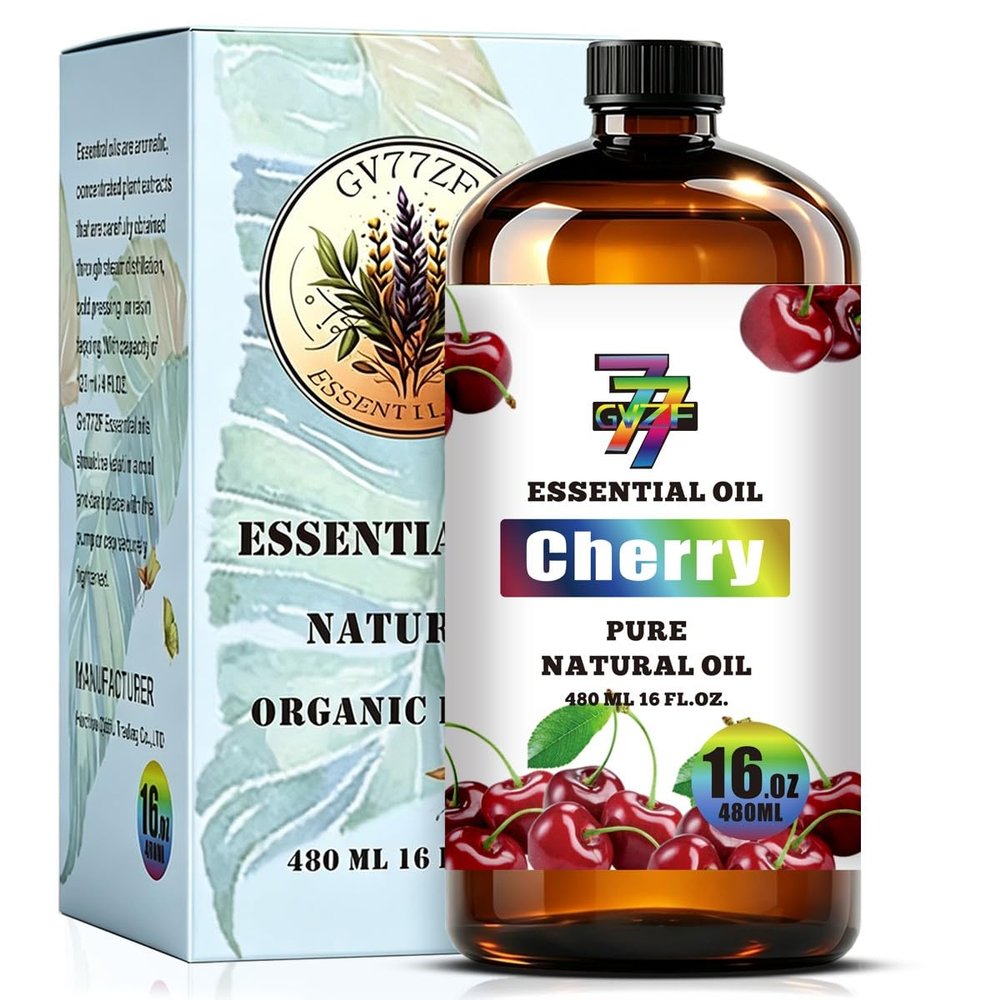 GV77ZF Cherry Essential Oil for Diffuser Massage Cleaning,Cherry Oil 16 oz