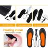 1Pair Heated Insoles USB Rechargeable, DIY Customizable Warm Insoles for Winter Outdoor, Size 40-46 view 2