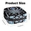 Sanitary Pad Storage Bag Octopus Large Capacity Period Pouch Menstrual Pads Bags Reusable Tampon Storage Pouch for Women Girls Teens First Period Gift view 3