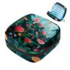 Period Bag for Purse Mushroom, Sanitary Napkin Storage Bags, First Period Kit Feminine Holder, Menstrual Pads Pouch with Zipper, Tampon Pouch for Teen Girls School view 1