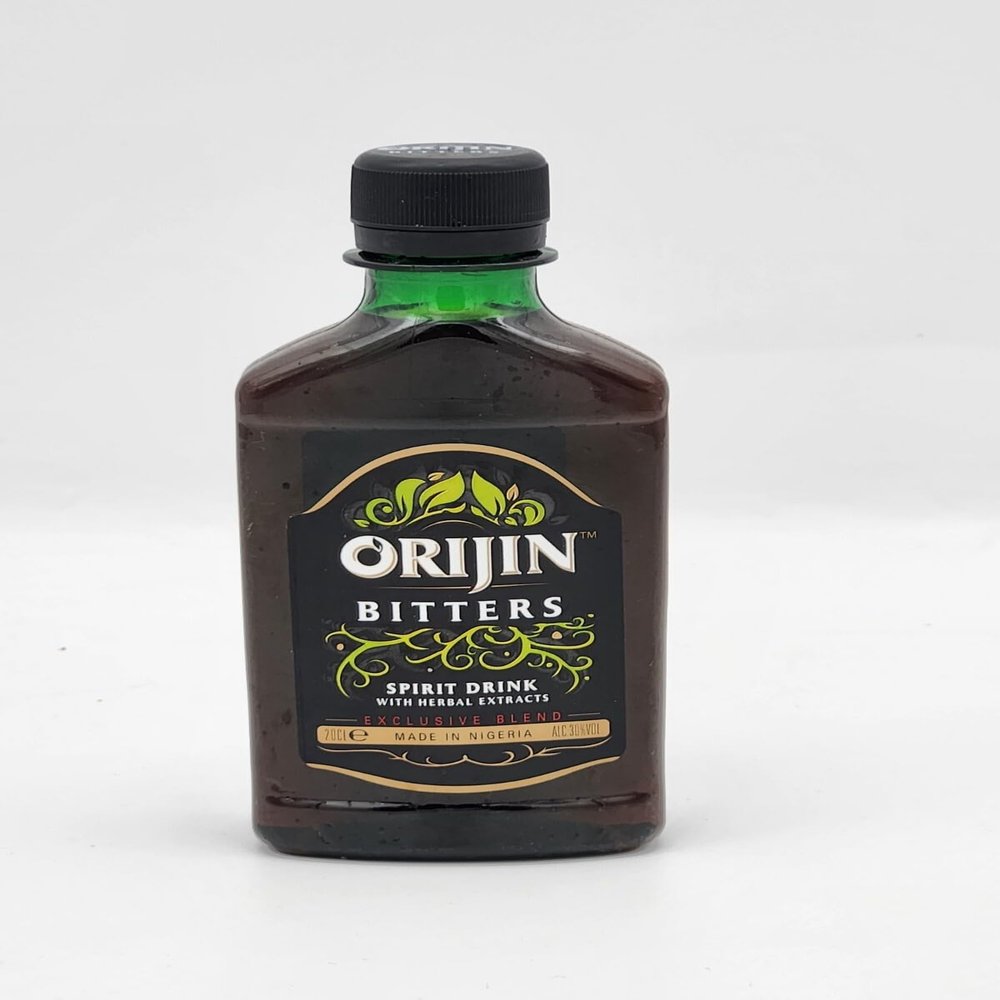 Bitters Nigerian Herbal Drink, Traditional African, Natural Roots and Herbs Blend, 200ml
