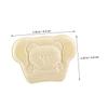 GOOHOCHY 4 Pairs Heel Cushions and Heel Protectors for Wear-Resistant Bear Design for Sports and Dress Shoes Comfortable Foot Care for Women and Men view 2