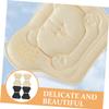 GOOHOCHY 4 Pairs Heel Cushions and Heel Protectors for Wear-Resistant Bear Design for Sports and Dress Shoes Comfortable Foot Care for Women and Men view 3