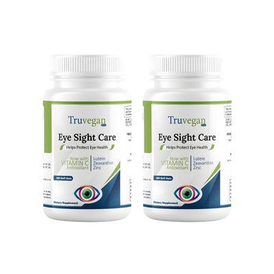 Advanced Eye Formula -180 Softgels | Pack of 2 - Eye Supplement with Lutein, Zeaxanthin, Astaxanthin & Zinc, Eye Vitamin and Mineral Supplement for Adults & Seniors (6 Months Supply)