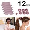 12Pcs Silk Sleep Masks Satin Eye Mask Silky Eyes Cover Blindfold Eyeshade Hair Ties Scrunchy Travel Bridesmaids Gifts view 2