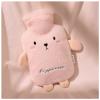 1000Ml Cute Pig Bunny Hot Water Bottle Water-Filled Warm Bag Compress Belly Size Plush Baby Girl Warmer(500ml) view 1