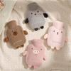 1000Ml Cute Pig Bunny Hot Water Bottle Water-Filled Warm Bag Compress Belly Size Plush Baby Girl Warmer(500ml) view 2
