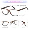 JOOX Square Reading Glasses Women Men Blule Light Reders X106 view 3