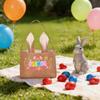Artiglow Custom Easter Bunny Basket with Name for Girls Boys, Personalized Easter Bucket Tote Bags with Rabbit Ears for Egg Hunts, Spring Party Decorations Candy Gifts Burlap Bag 2026, Style-6 view 3