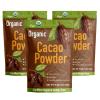 452g/3pack, (3 Lbs - 48 Oz), Organic Cacao Powder - Unsweetened Dark Cocoa for Keto & Paleo Baking, Rich Chocolate Flavor, Non-GMO, Vegan, Gluten-Free, Resealable Bag view 1