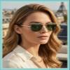 LianSan Polarized Bifocal Sunglasses Men Women, Aviator Metal Sun Readers UV400 Anti-Glare Driving Fishing Golf(Gold,3.0x) view 3