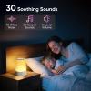 AFEXOA Sunrise Alarm Clock with Wake Up Light, White Noise Machine with 30 Soothing Sounds, Dimmable Display, Night Light for Bedroom, Heavy Sleepers, Adults & Kids view 2