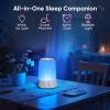 AFEXOA Sunrise Alarm Clock with Wake Up Light, White Noise Machine with 30 Soothing Sounds, Dimmable Display, Night Light for Bedroom, Heavy Sleepers, Adults & Kids view 4