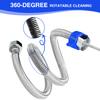 Universal CPAP Hose Cleaning Brush for 7 Feet Tubing Suitable for All CPAP Hoses and Masks CPAP Hose Cleaning Brush Kit Compatible with 0.6Inch/0.75Inch Diameter Easy for Daily Maintenance view 3