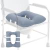RoamReady Bedside Commode Cushion, Waterproof Coating Toilet Seat Cushion view 1