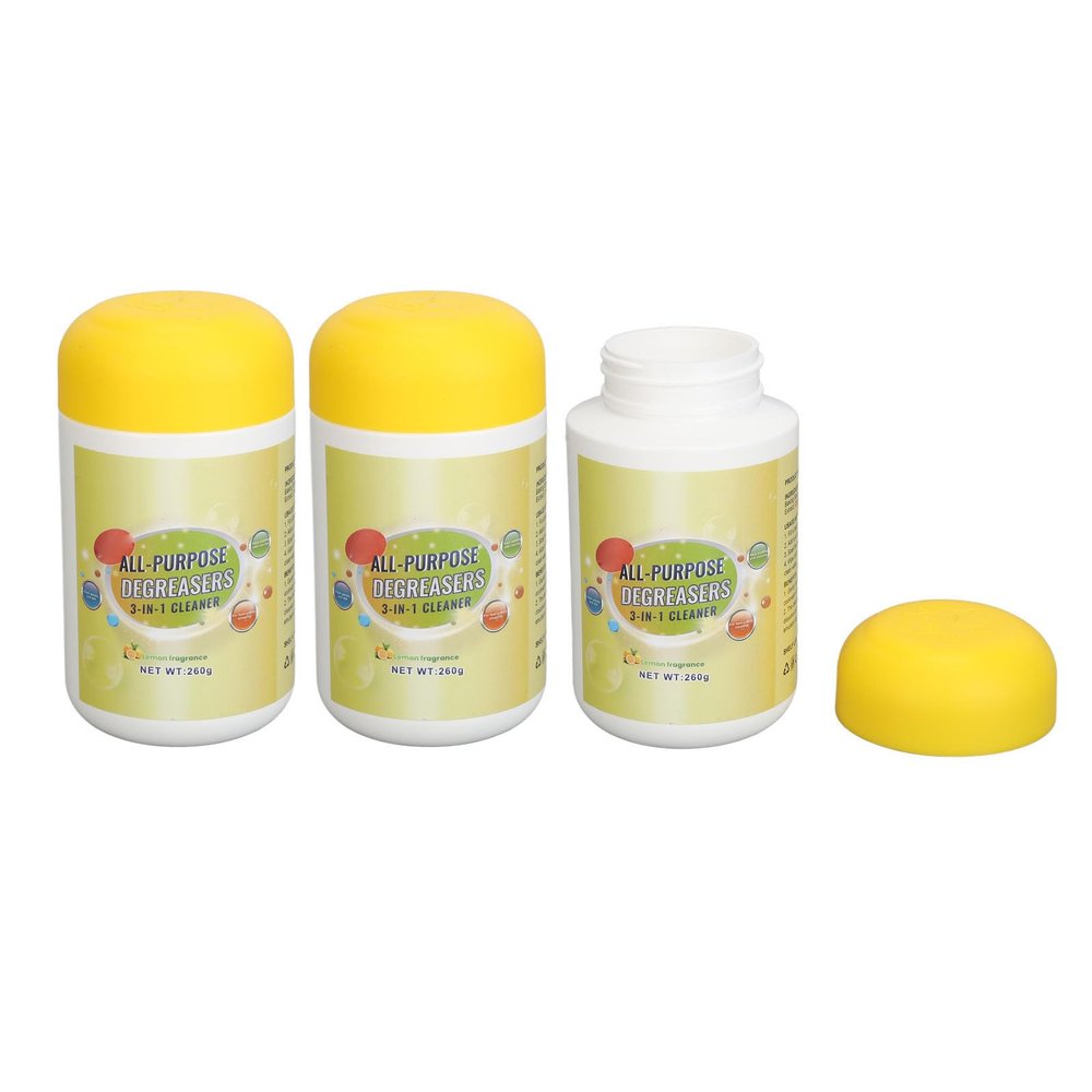 Yinhing Powerful All Purpose Degreasers Fast Acting Kitchen Cleaner Degreaser for Stubborn Grease Oil Removal Cookware Range Hoods Sinks Walls 3 Pack 260g