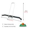 uhyOHF Heavy Duty Floor Water Remover for Courts, Stainless Steel Outside Tennis Court Squeegee for Tile Floor/Concrete Floor/Grass Floor, Aluminum Basketball Court Cleaning Wat, view 4