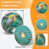 19 Year Soaring Renewal Sobriety Coin Journey into Serenity NA Medallion Spiritual Token for Recovery & Clean Time Empowering NA AA Chips Gift for Men & Women view 3