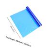 MUCKLILY Colored Flower Cellophane Wrap Paper 40cm Wide Roll, Blue Wrapping Film for Flower Bouquets and Craft Packaging view 2