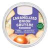 Caramelized Onion & Gruyere Cheese Dairy Spread , nutty Gruyere and Swiss cheeses with sweet, caramelized onions, creating a creamy, savory-sweet dip that's as decadent as it is delightful. Perfect for pairing with crisp veggies or rustic bread or us view 1
