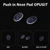 10 Pairs Eye Glasses Nose Pads Slip On Silicone Glasses Nose Pads Non Slip Eyeglass Noses Pieces Replacement for Sunglasses Soft Cushion Noses Grips view 2