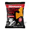 Natural Endurance Protein Chips - Healthy Low Carb Chips, 12g of Protein per Bag, Non GMO, Made with Avocado Oil, Vegan, Nut Free, On the Go Snack - BBQ Flavor, 1.38 oz Bags (Pack of 8) view 1