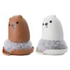 FRCOLOR 2pcs Kitchen Cleaning Brush Set Cartoon Bear Design, Pot and Bowl Scrubber Brushes for Dishwashing, Kitchen Dirt Removal, Household Cleaning Tools for Sink and Pan Use view 1