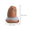 FRCOLOR 2pcs Kitchen Cleaning Brush Set Cartoon Bear Design, Pot and Bowl Scrubber Brushes for Dishwashing, Kitchen Dirt Removal, Household Cleaning Tools for Sink and Pan Use view 2