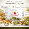 Premium Crunchy Pistachio Spread 17% 11 lb Creamy Pistachio Butter with Crunchy Bits Rich Nutty Flavor for Baking, Desserts & Food Service view 3