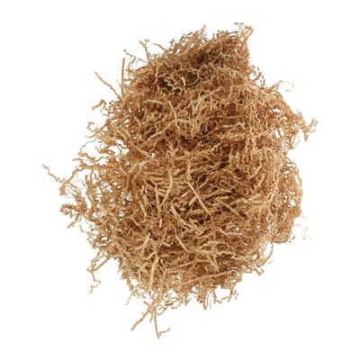 Abaodam Crinkle Paper Shred Basket Filler, 500g Pack, Kraft Brown Wrinkled Paper Shreds for Box Filling, Packaging Filler for Holiday, Party, and Craft Decorations