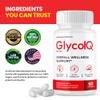 Glyco IQ Capsules, GlycoIQ Supplement Pills with Advanced Maximum Strength and Balance Support Formula, All-Natural Premium Ingredients for Overall Health & Wellness with Multivitamins (60 Capsules) view 3