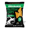 Natural Endurance Protein Chips - Healthy Low Carb Chips, 12g of Protein per Bag, Non GMO, Made with Avocado Oil, Vegan, Nut Free, On the Go Snack - Herbs & Spices Flavor, 1.38 oz Bags (Pack of 8) view 1