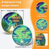 12 Year True North Sobriety Coin Journey into Serenity NA Medallion Spiritual Token for Recovery & Clean Time Empowering NA AA Chips Gift for Men & Women view 3